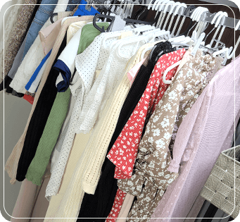 衣装ブース写真