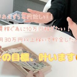 皆さんはどのくらい稼ぎたいですか？？